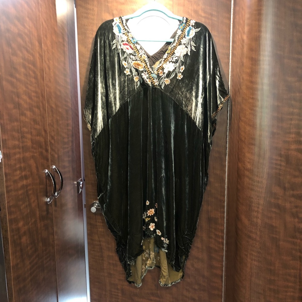 Johnny Was Velvet Dress